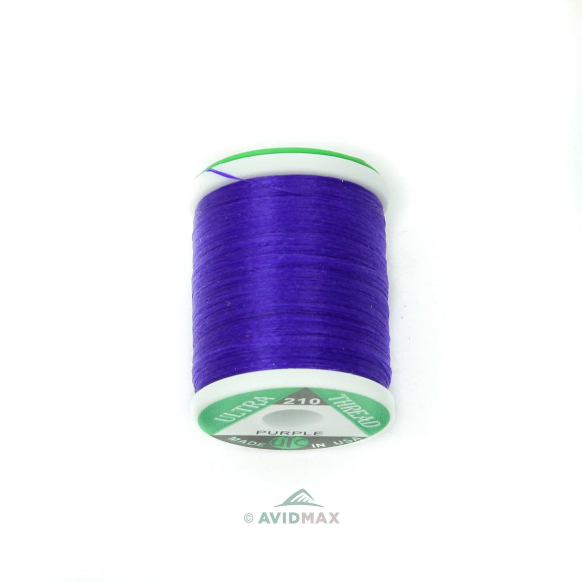 UTC Ultra Thread 210 Denier Purple spool for precise, durable fly tying.
