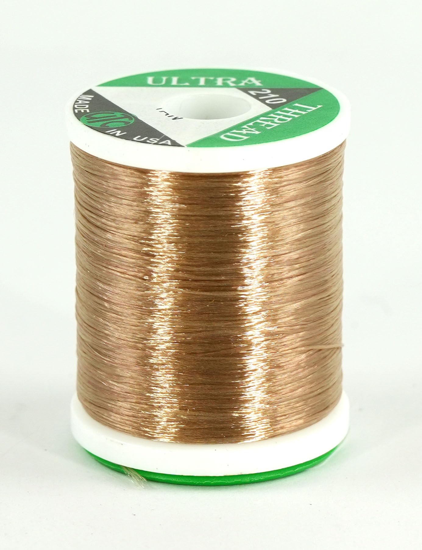 UTC Ultra Thread 210-denier tan spool for precise fly tying wraps