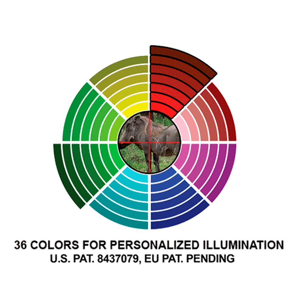 UTG emerald-coated lenses provide bright, clear sight in low light