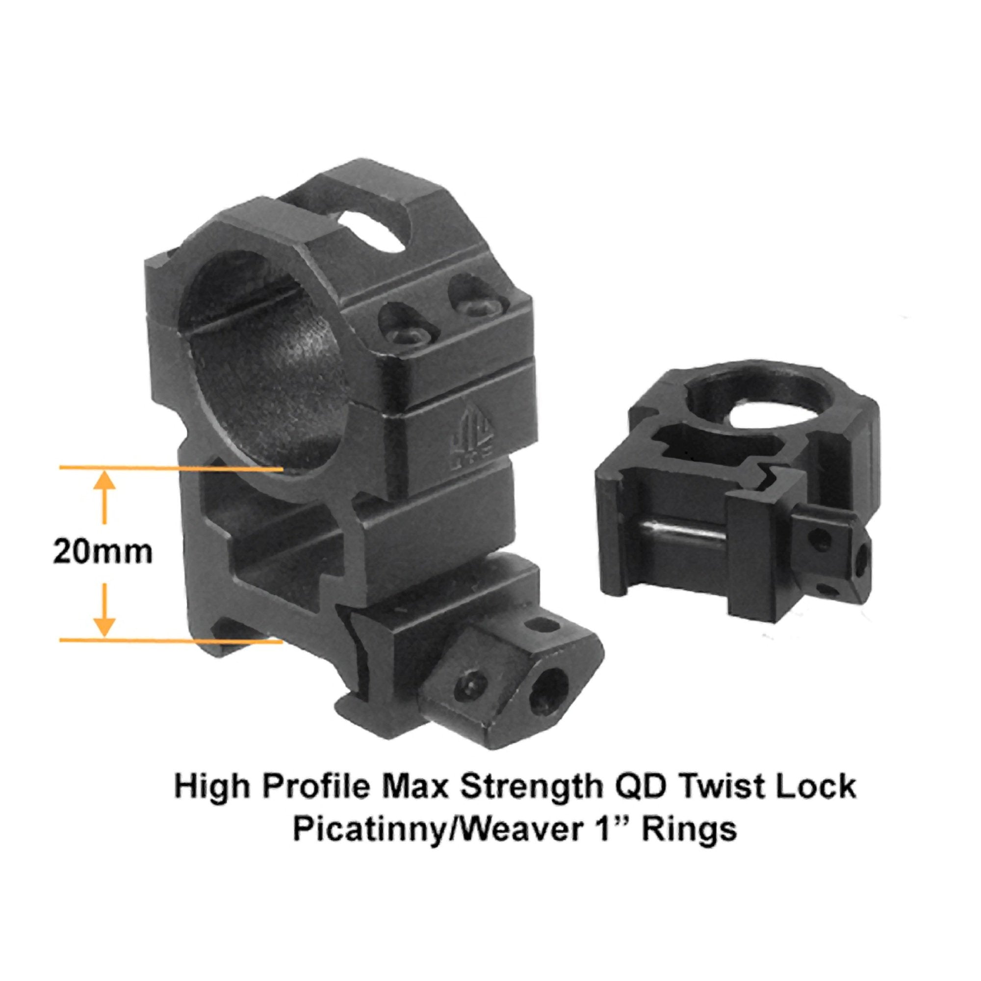 Flip-open lens caps protect lenses during transport and storage