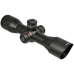 UTG crossbow scope side wheel illumination improves visibility in low light.