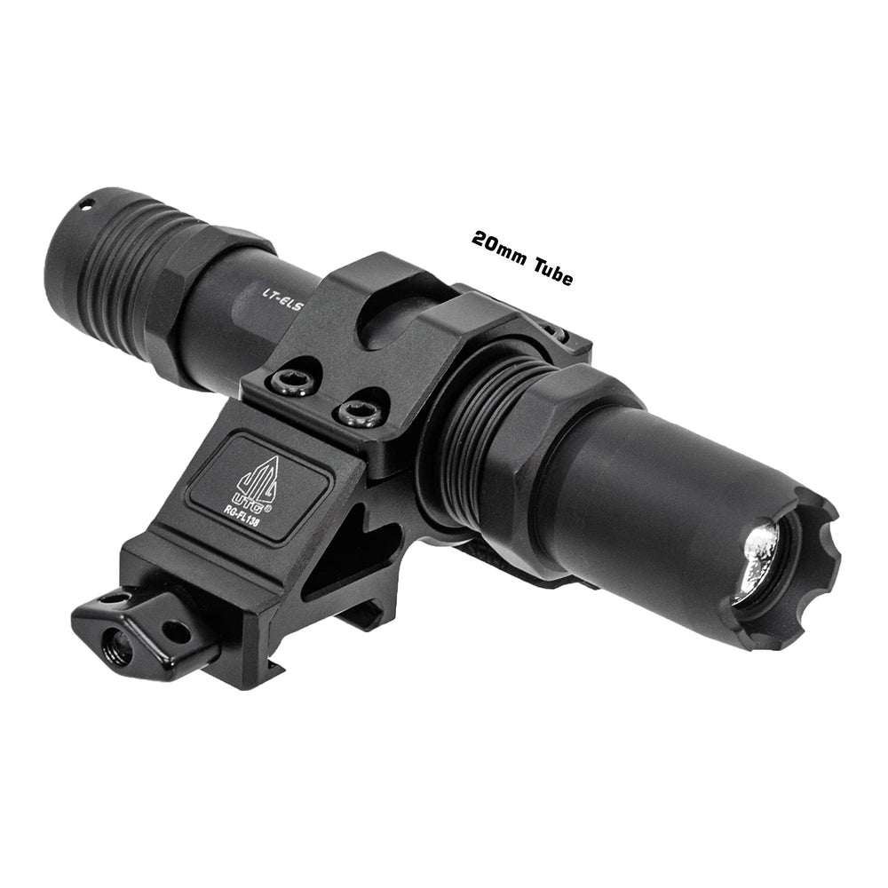 Front sight clearance when mounted on a top Picatinny rail