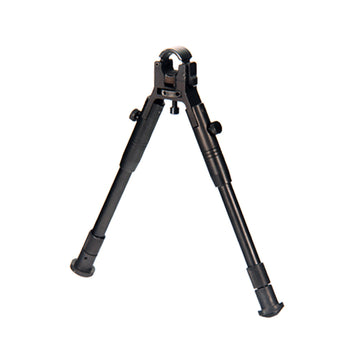 UTG New Gen Reinforced Bipod close-up shows the precision adjustment wheel for diverse barrels.