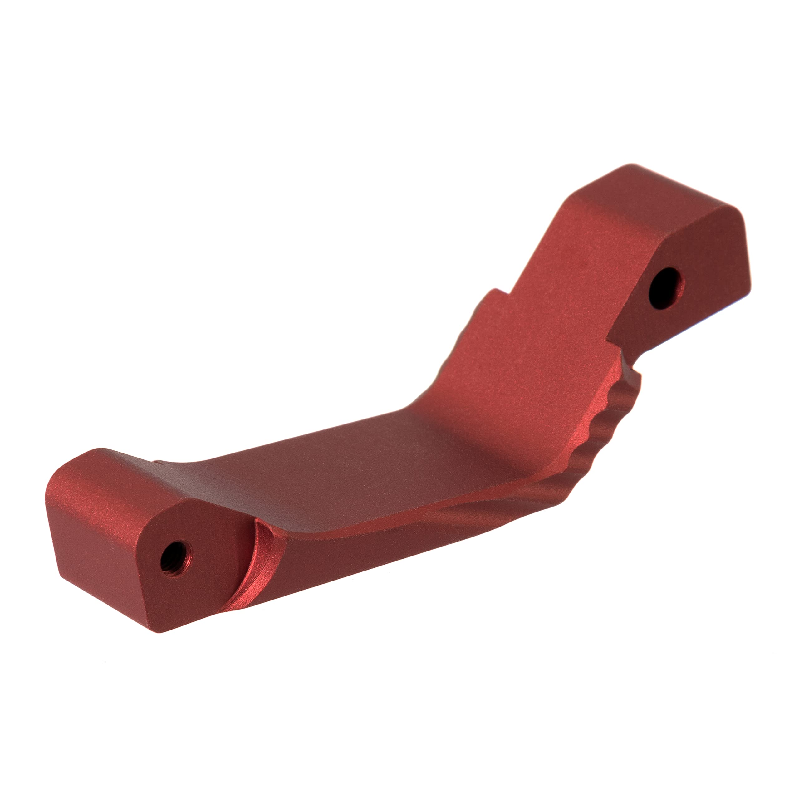 UTG Oversized Trigger Guard Matte Red - front view