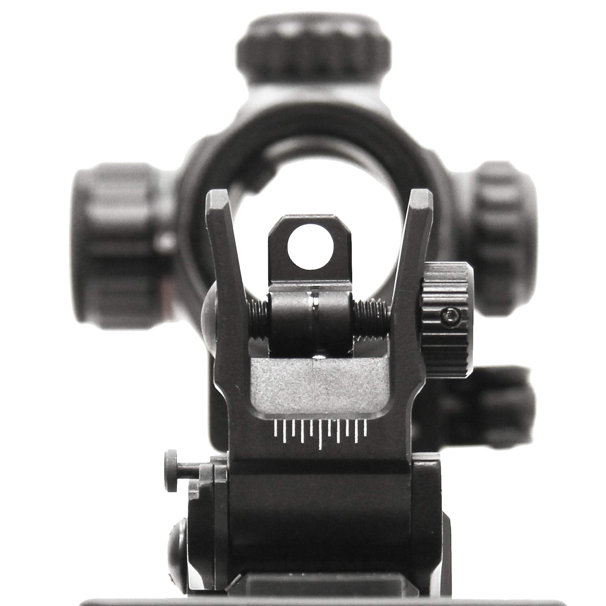 Posi-lock retention feature on UTG rear sight