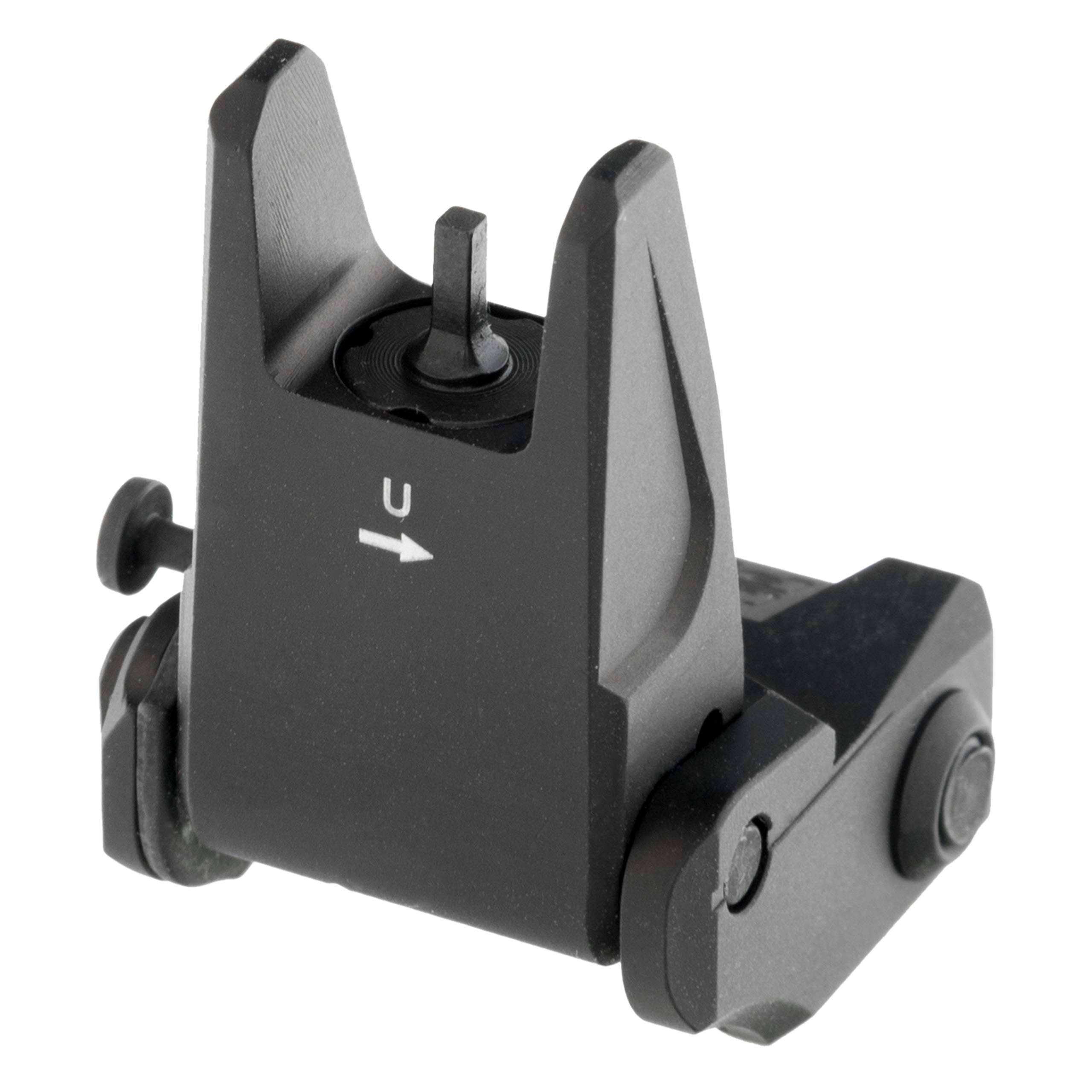 UTG PRO flip-up front sight side profile