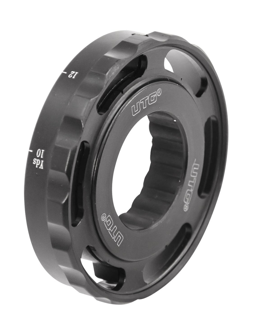 UTG 60mm add-on AO wheel – front view, black