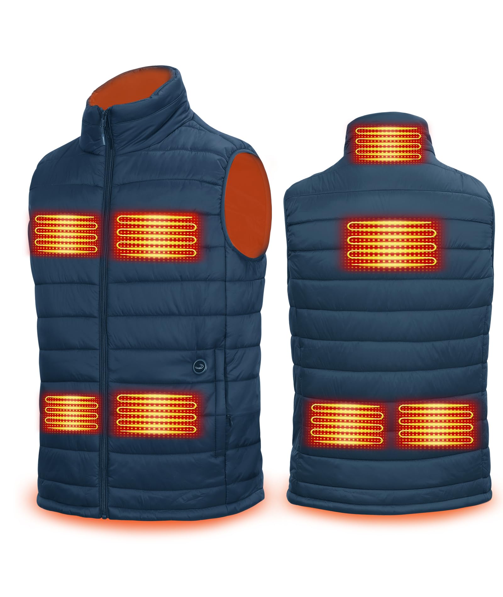 uupalee heated vest with battery pack provides all day warmth during outdoor activities