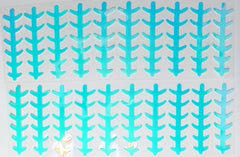 Glow UV Ladderback Decal Tape applied to fishing lure