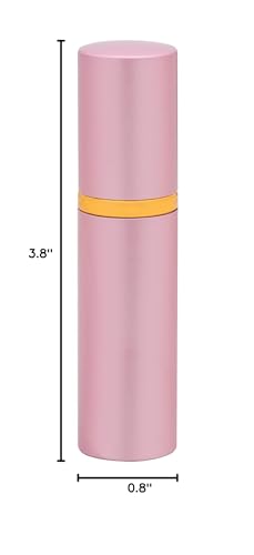 Discreet lipstick pepper spray design for safe distance protection