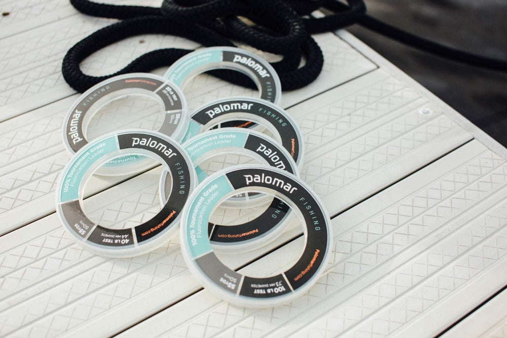 UV-resistant fluorocarbon fishing leader