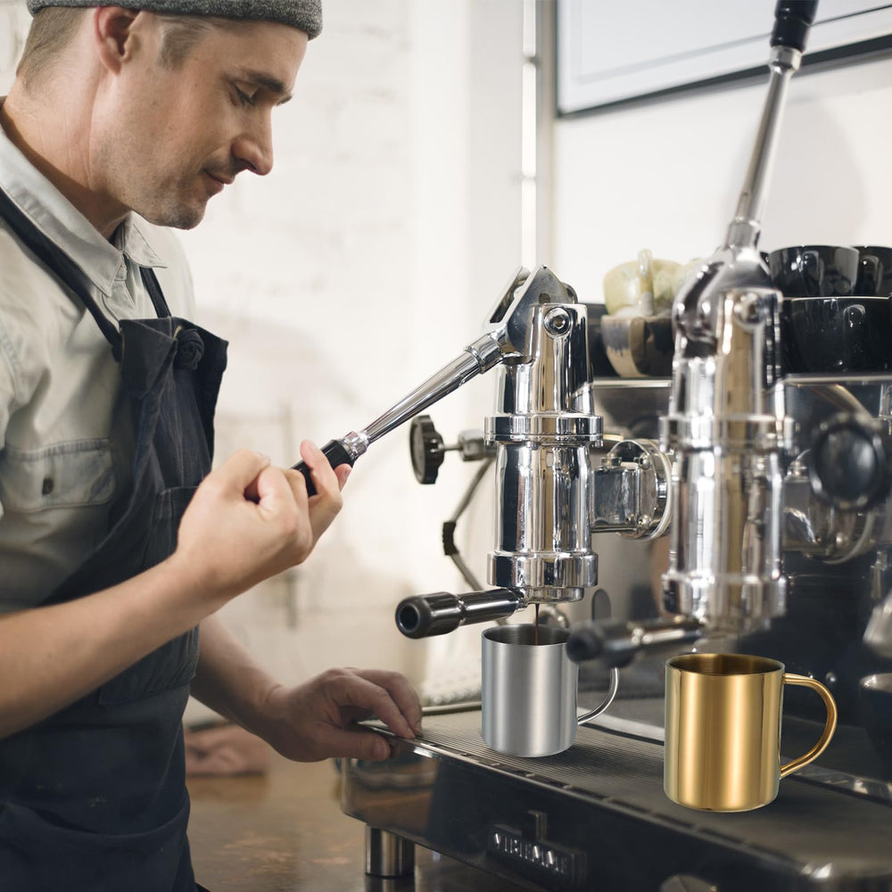 uxcell double-walled insulation preserves hot or cold drinks