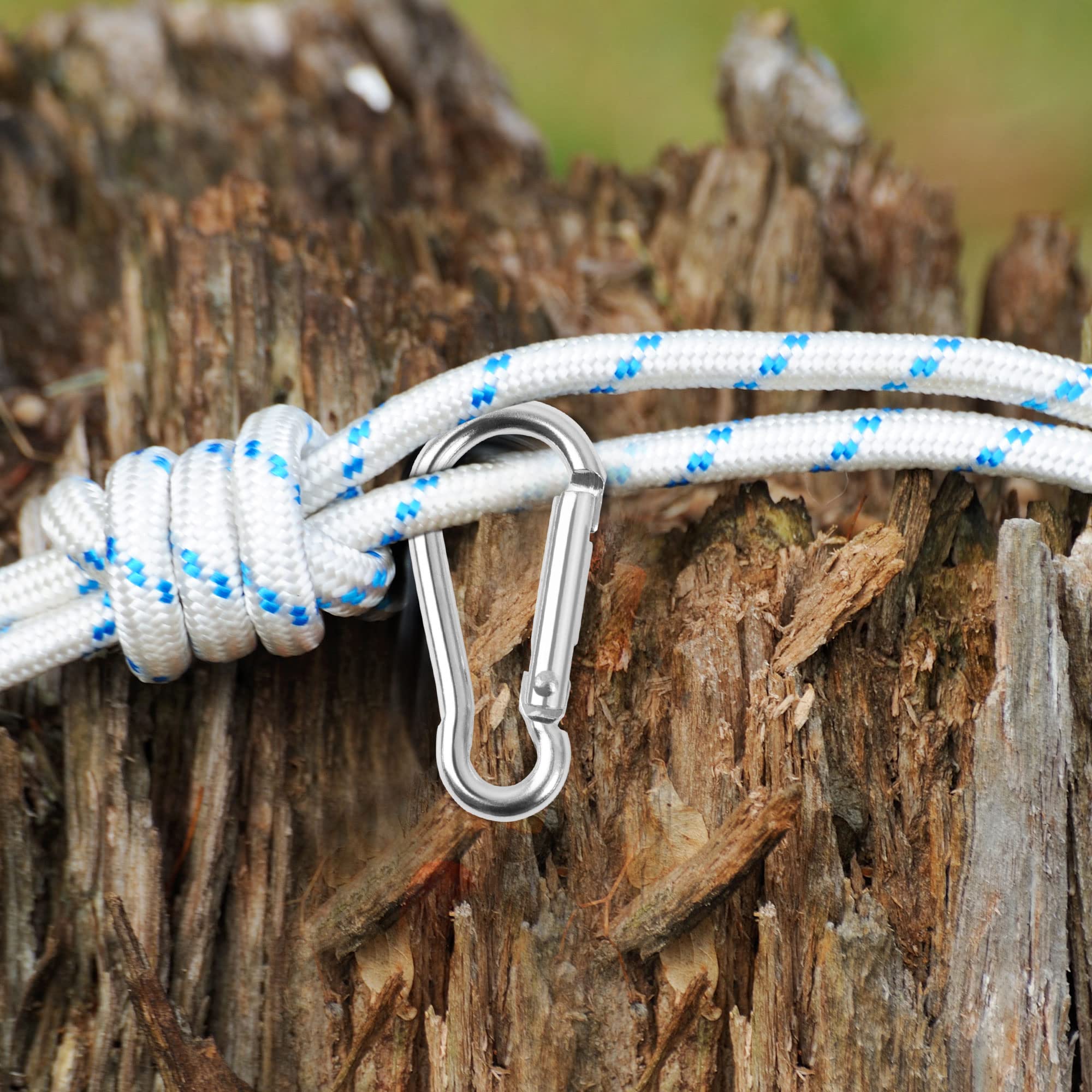 uxcell multiuse carabiner clip for keys and essential gear