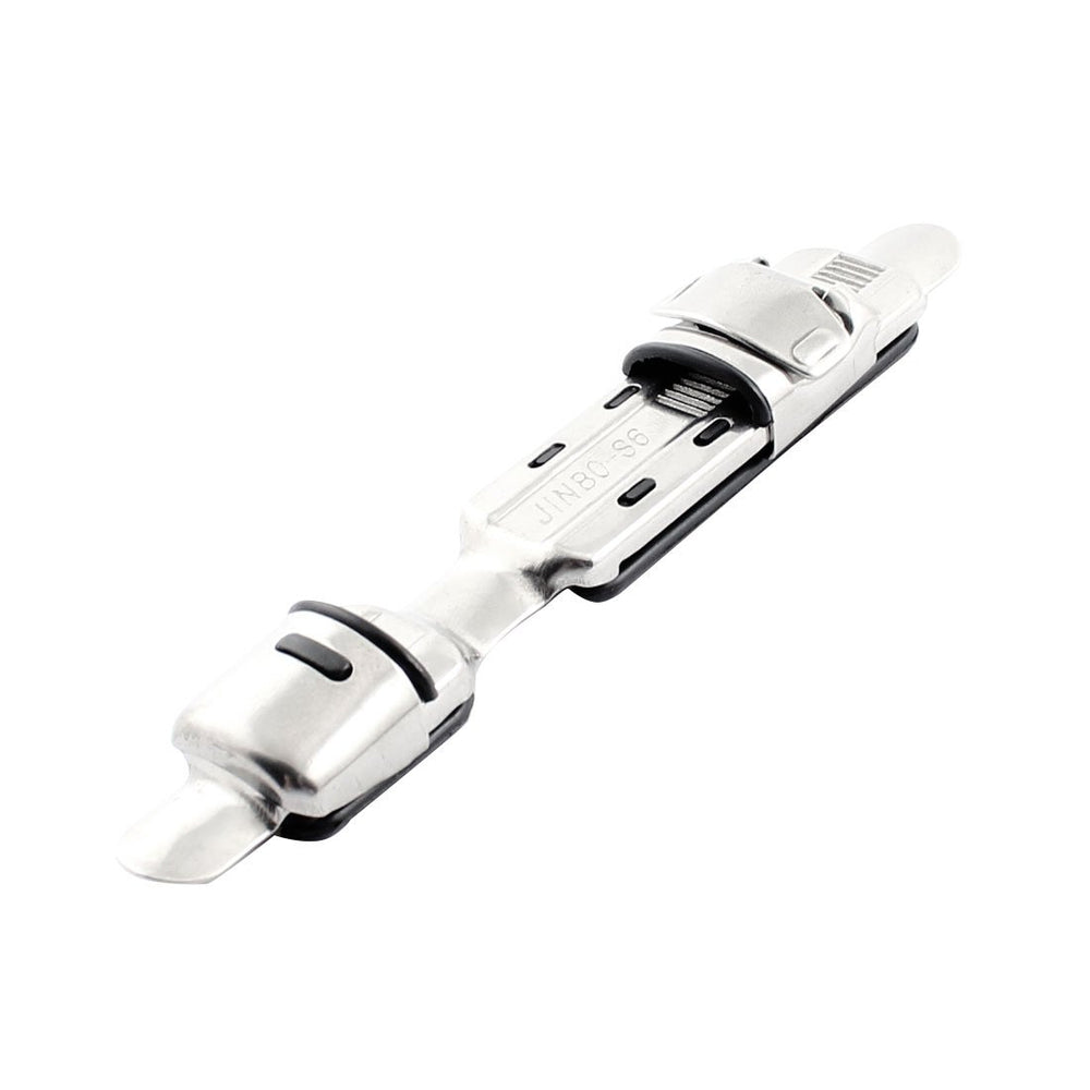 uxcell reel seat adjustable geared in silver-tone and black for secure reel mounting