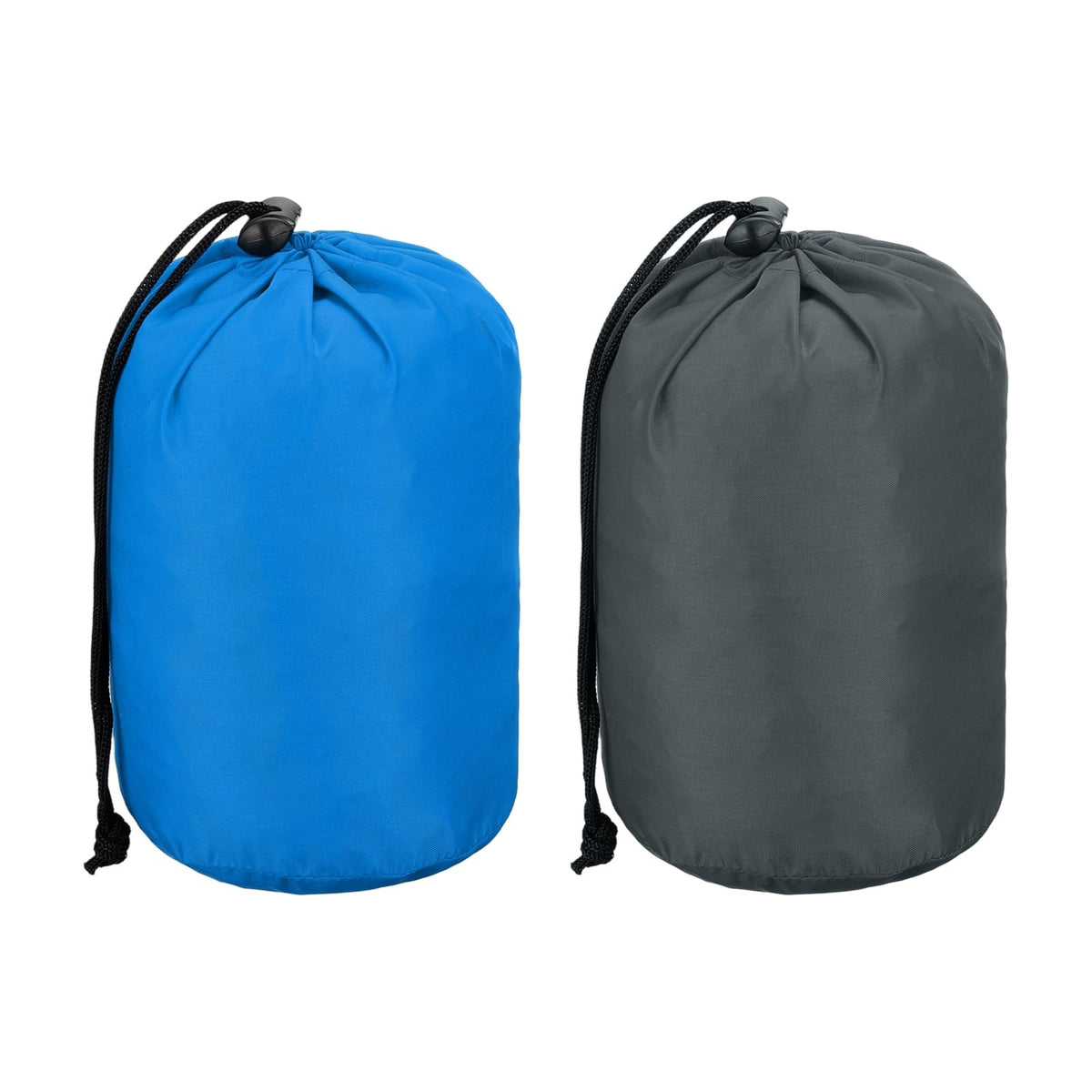 uxcell nylon stuff sack with water-resistant fabric showing compact storage
