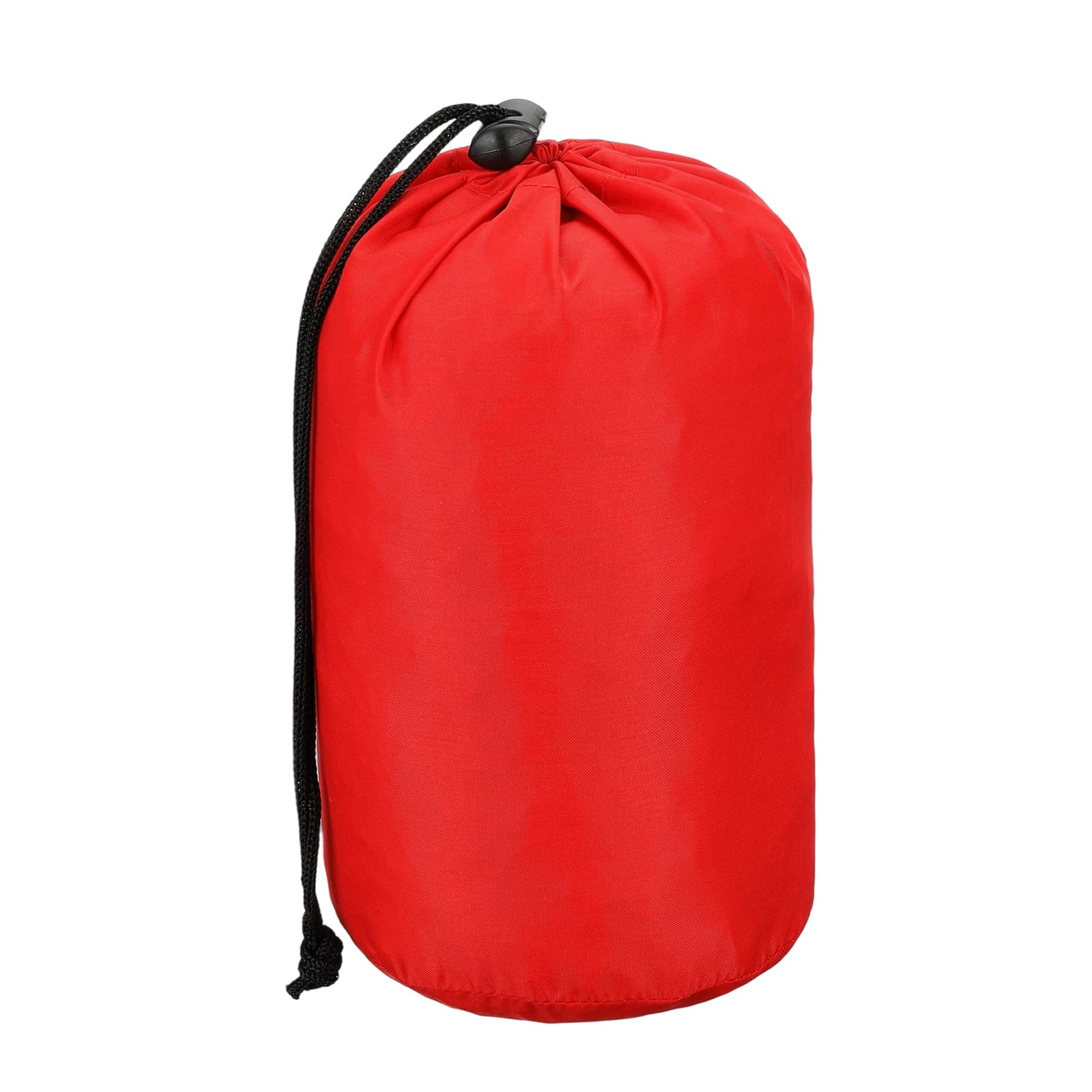 uxcell red stuff sack with drawstring closure for quick organized packing and moisture protection.