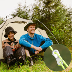 uxcell tent guyline adjuster with easy one-handed operation for quick setup