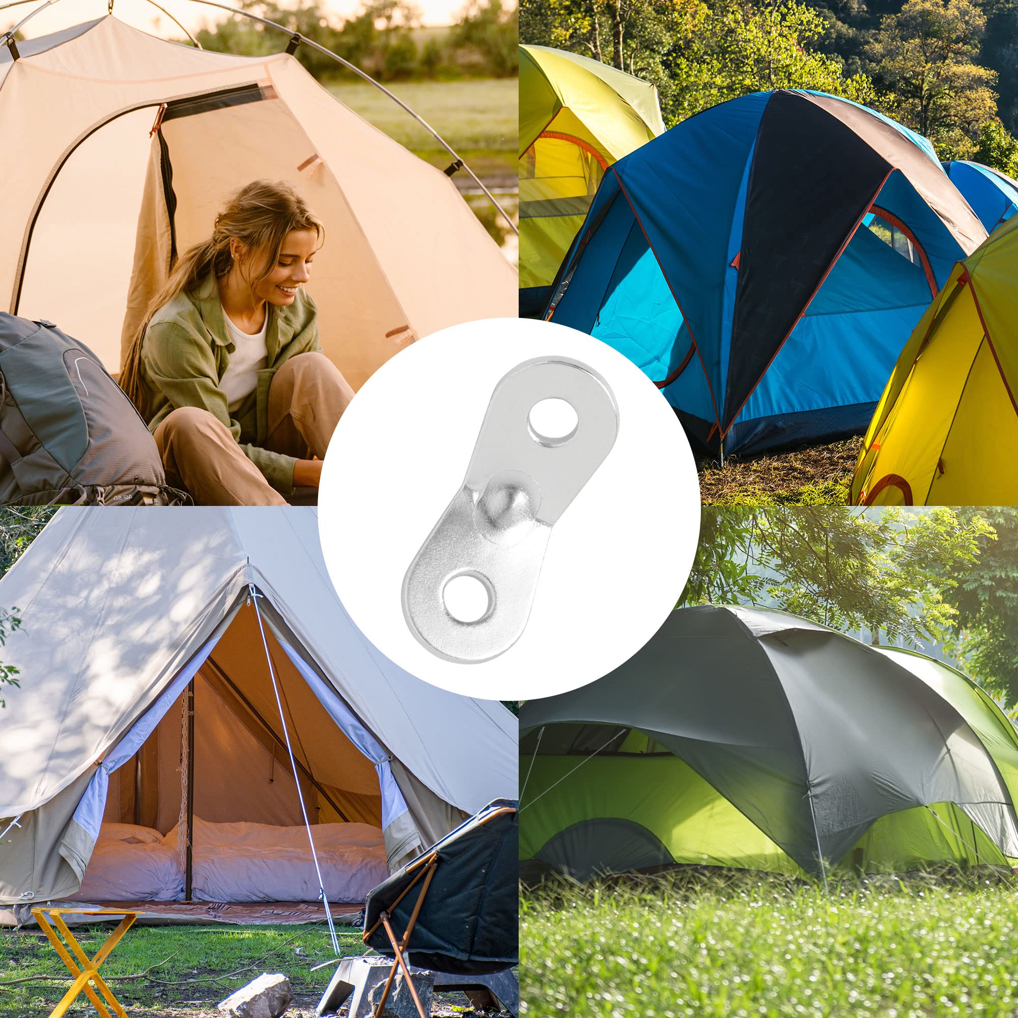 uxcell rugged tensioner for tents ensures reliable rope regulation in rugged conditions