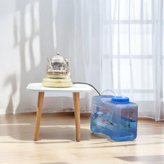 UXPEYIC camping water jug with leak-proof design prevents spills.