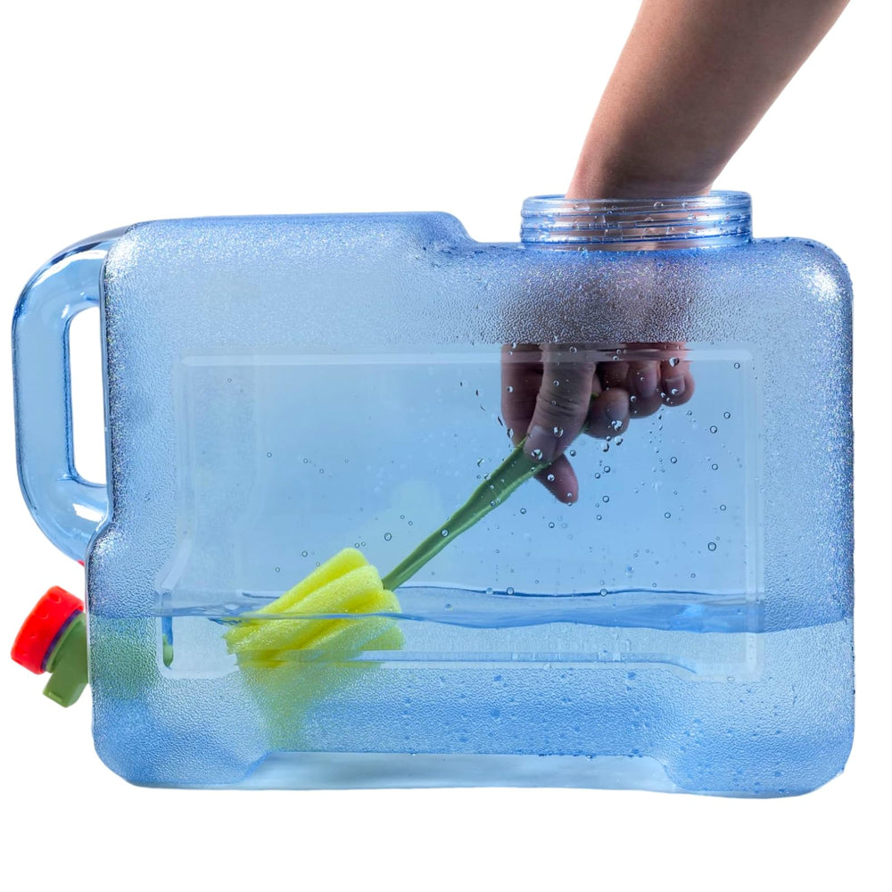 UXPEYIC extended hose spout for direct campsite water access.