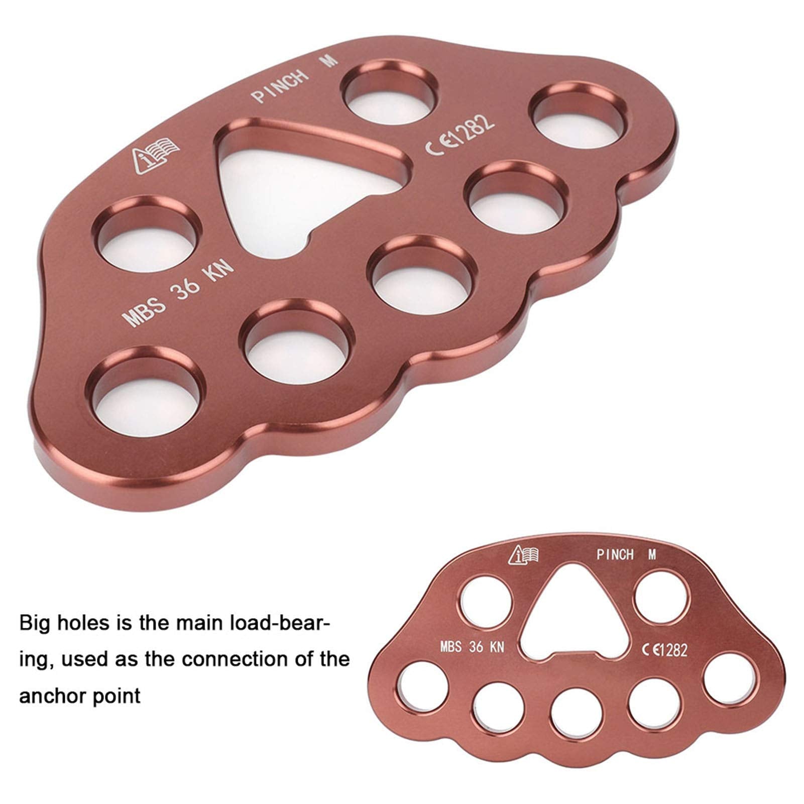 Uxsiya eight-hole anchor system supports versatile rigging for different setups.
