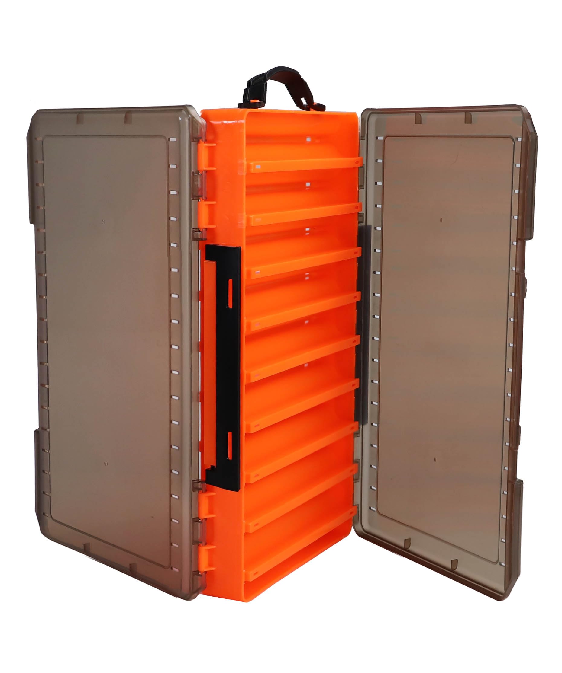 Uxwuy double-sided fishing lure box front view