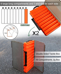 Uxwuy tackle tray 3700 storage for crankbaits and spinners