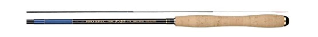 Uzaki Nissin 3207 Pro Spec 2-Way Rod extended length for flexible river setups.