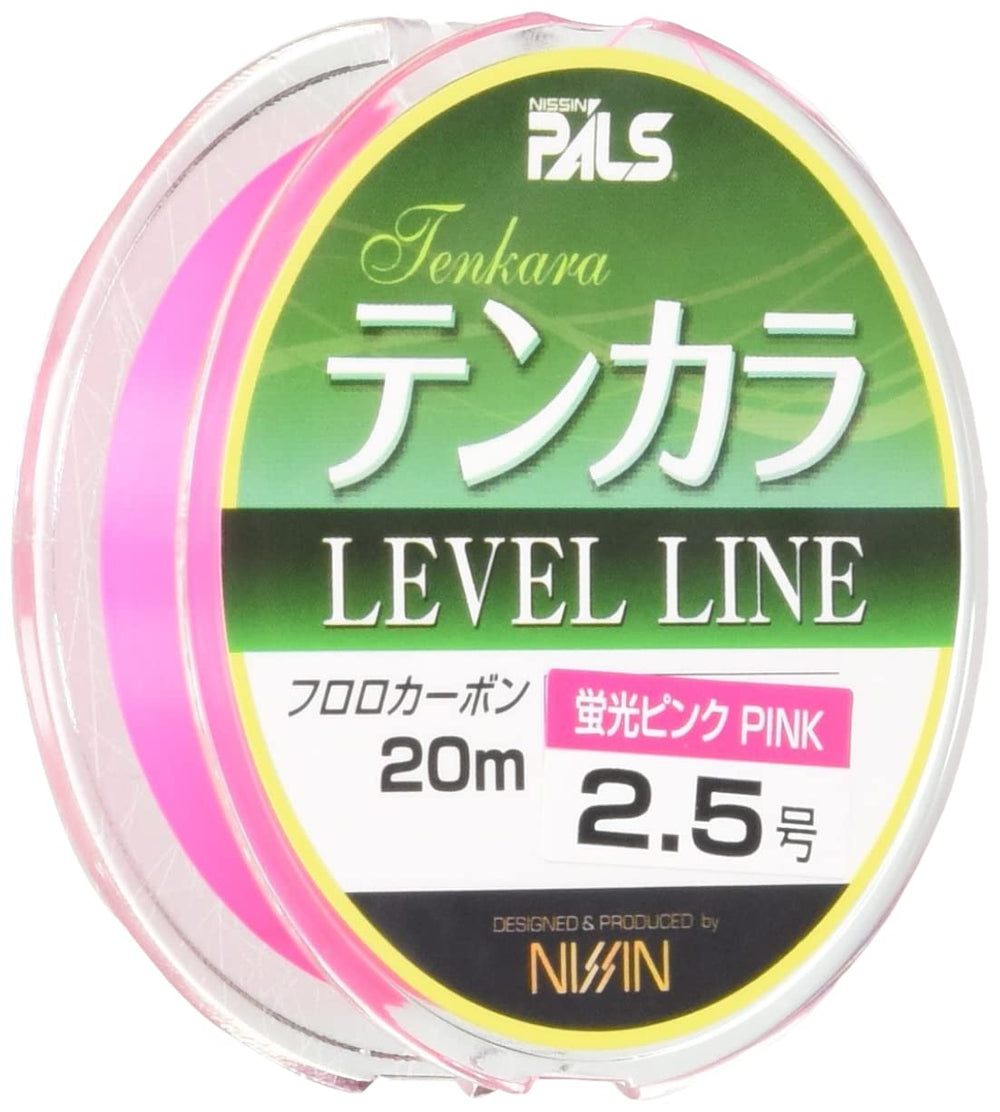 Uzaki Nissin Onilyu Tenkara Line in pink with high visibility for precise casting.