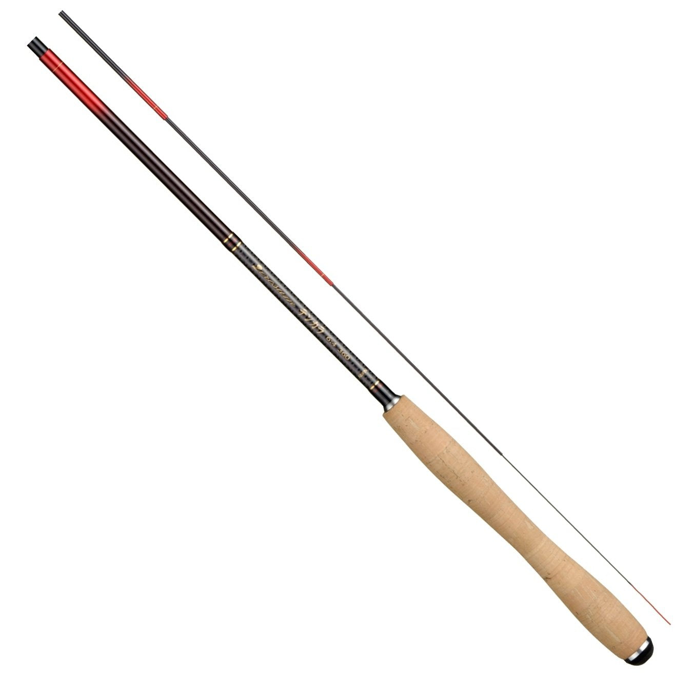 Uzaki Nissin Rod Zero Thumb Tenkara 6:4 360 with cork gourd grip for precise casting