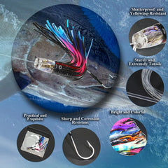 V VIKETECH OFFSHORE stainless 9/0 hook ensures secure hookups for big fish