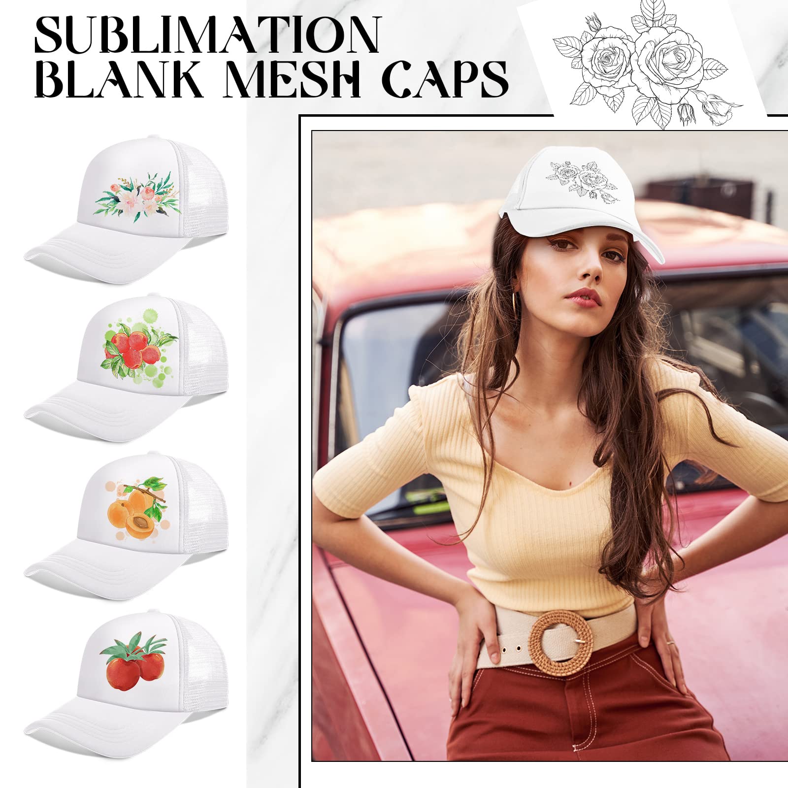 Vabean cap wearing setup demonstrating comfort during outdoor activities and DIY projects