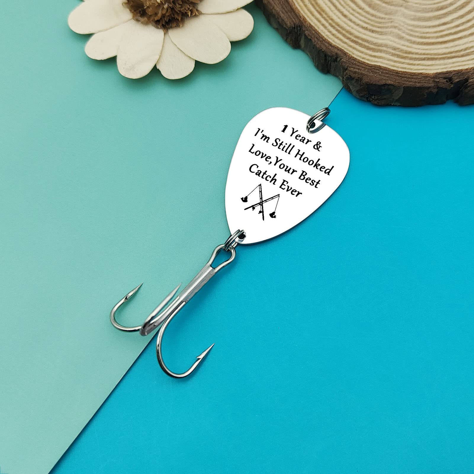 Valentine's Day anniversary gift fishing lure