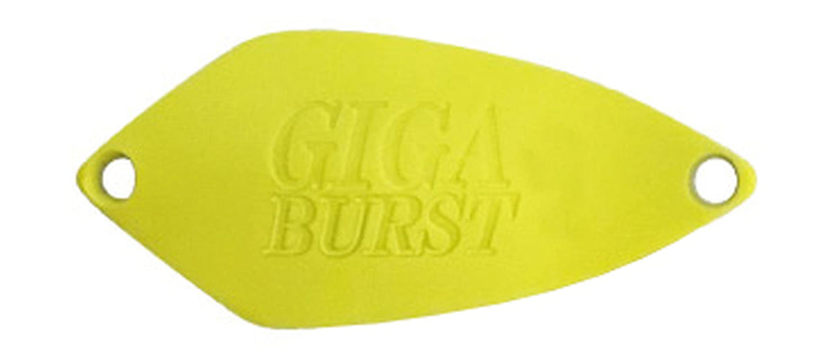 Valkein Gigaburst area spoon, 12-chart color, fast retrieves with high-speed action.