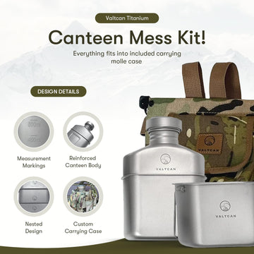 Valtcan dishwasher-safe titanium components simplify cleaning
