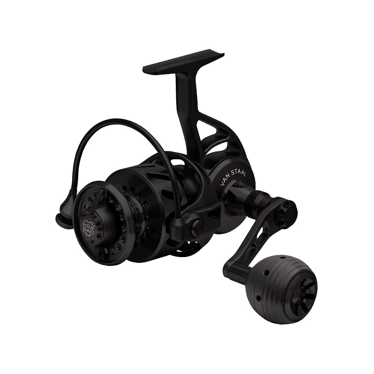 Van Staal VR Series spinning reel close-up, rugged durability and sealed performance