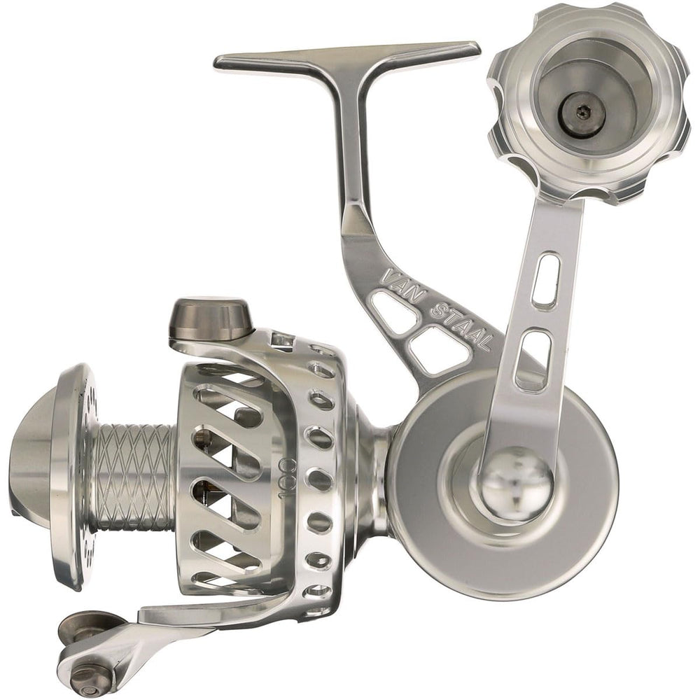Van Staal VS X2 Bailless Spinning Reels showing unibody design and sealing