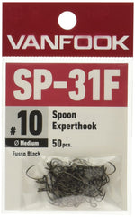 VanFook 38972 Spoon Experthook Medium SP-31F Fusso Black catching subtle bites.