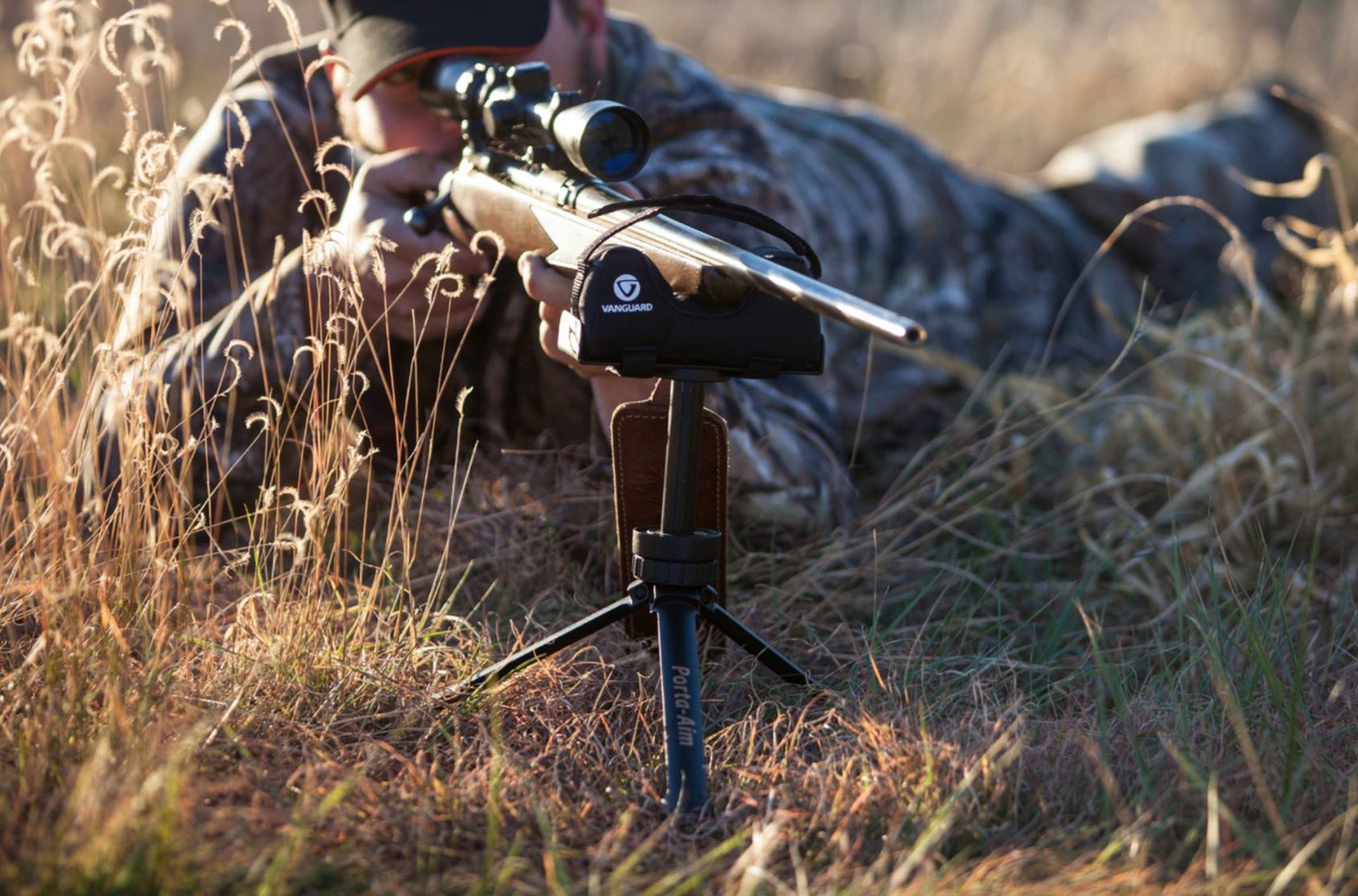 VANGUARD Porta Aim lightweight at 1.7 pounds for easy carry.