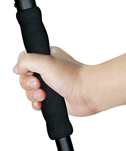 Vanguard Scout B62 foam hand grips provide comfortable handling