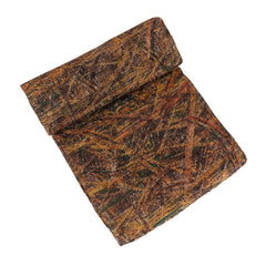 Vanish hunting blind with camo burlap for silent concealment