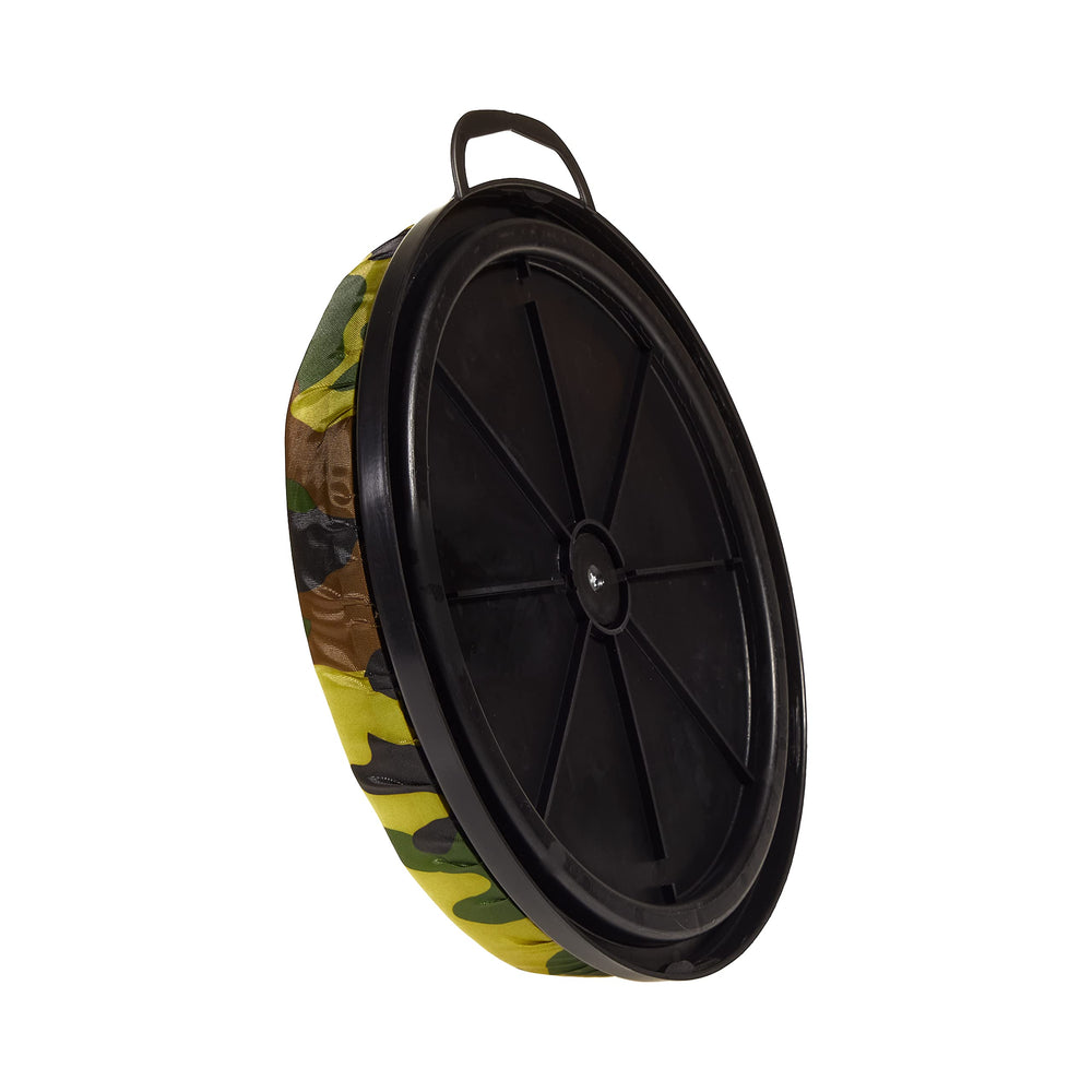 Lid showing 12 inch diameter and 2 inch height