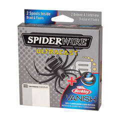Vanish fluorocarbon leader 50lb offers clear, strong lure connection.