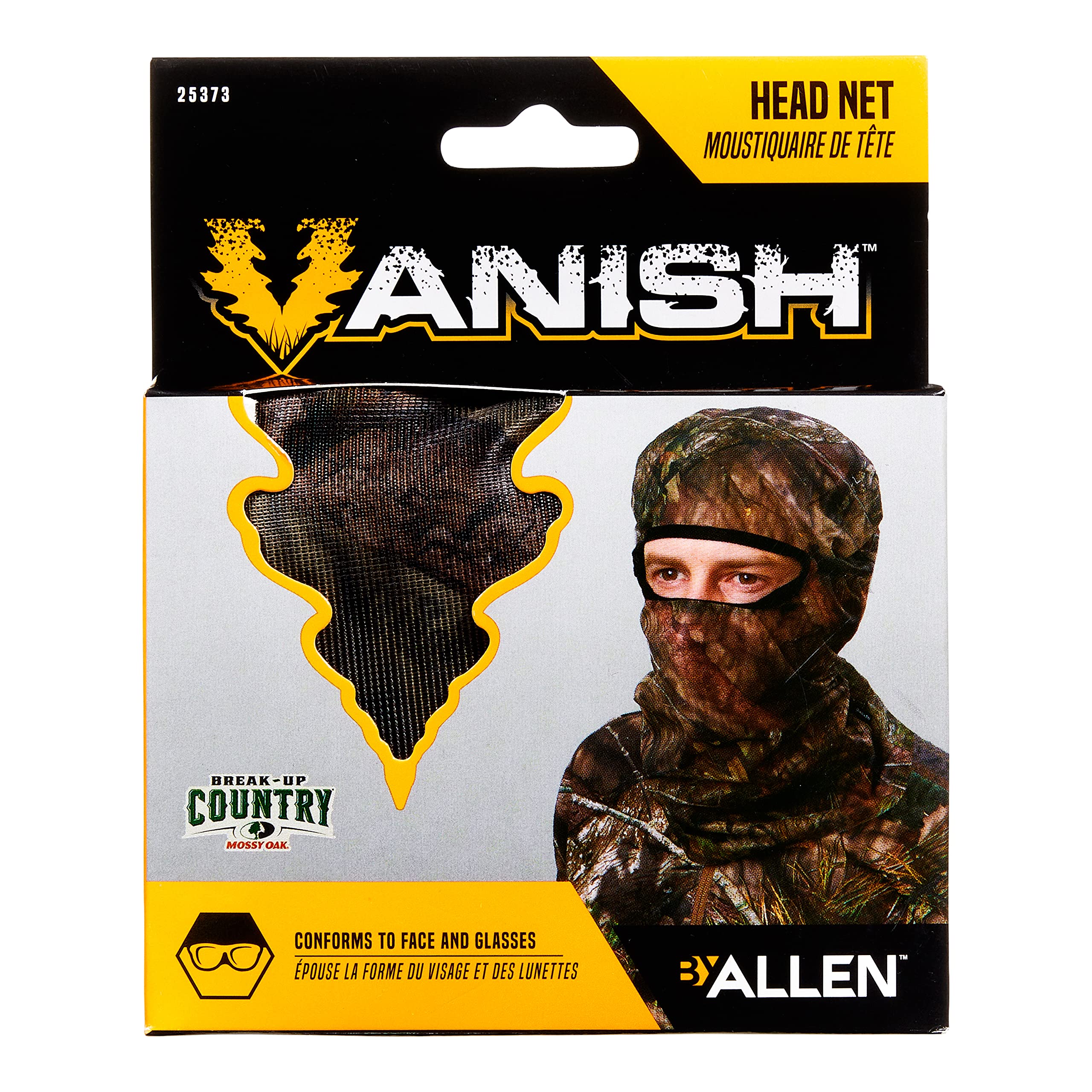 Fine mesh head net designed to stay light and breathable