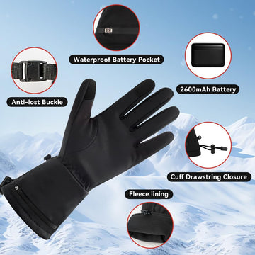 VanSmaGo heated gloves battery-pack emphasizes long-lasting, safe power for extended wear.