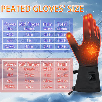 VanSmaGo heated gloves gift box communicates practical seasonal gifting.