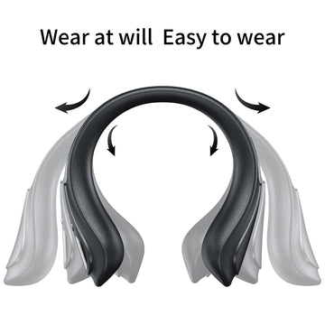 VanSmaGo rechargeable heated scarf with battery for hours of cozy warmth