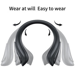 VanSmaGo rechargeable heated scarf with battery for hours of cozy warmth
