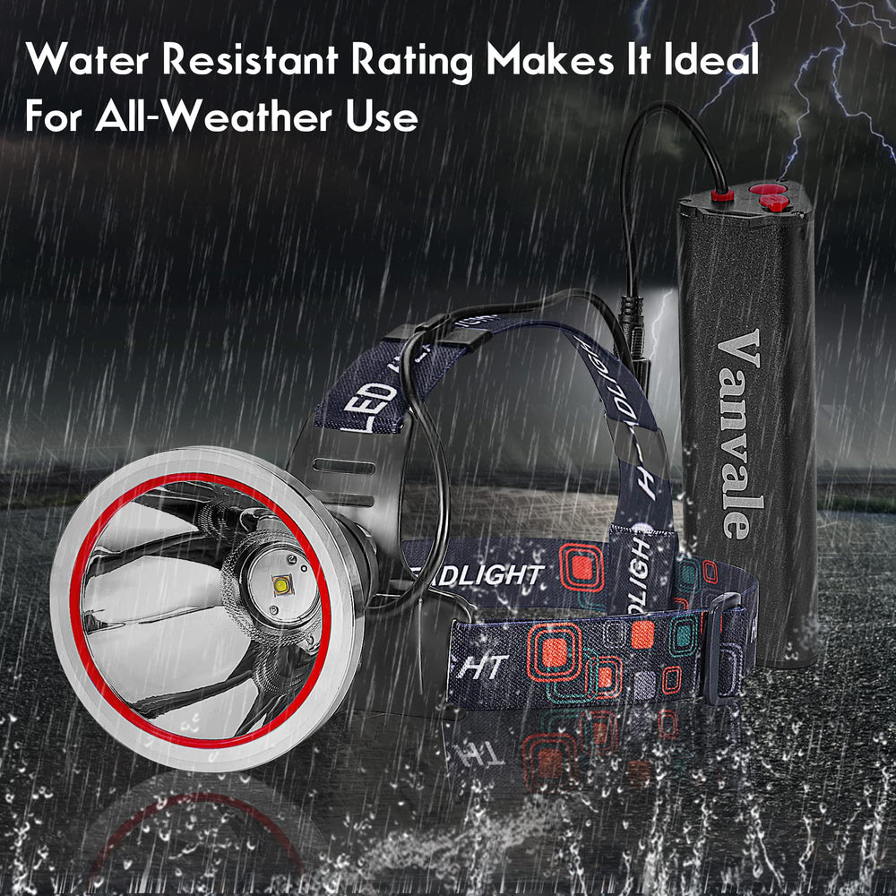 Vanvale IPX4 waterproof design resists splashes during outdoor adventures.