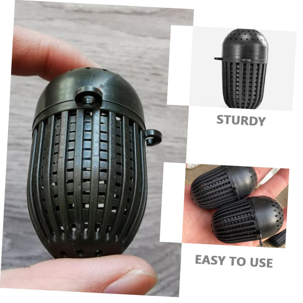 Compact bait cage dimensions 2.24 x 1.29 x 1.29 inches